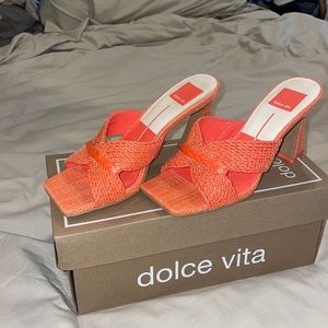 Orange Dolce Vita Heels